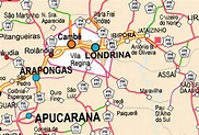 Mapas de Londrina - PR | MapasBlog