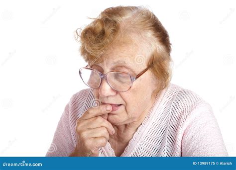 Portrait Old Women Stock Image Image Of Close Senior 13989175