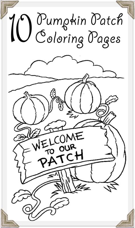 Kids love coloring our pumpkin pages for halloween! Top 25 Free Printable Pumpkin Patch Coloring Pages Online ...