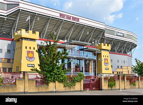 West Ham United Football Club Stadium Main Entrance Upton Park Newham