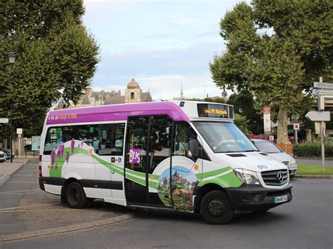 Transbus Photothèque Autobus Mercedes Sprinter City Le Bus Amboise
