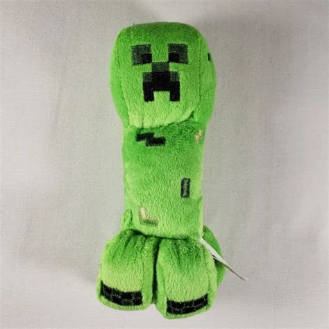 Minecraft Creeper Plush Mojang 2013 Green Stuffed Plush Toy 7 Vgc 9