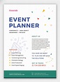 Event Planner Flyer Template | Event planning flyer, Event planner ...