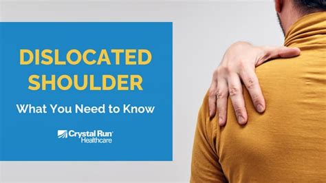 Dislocated Shoulder What You Need To Know
