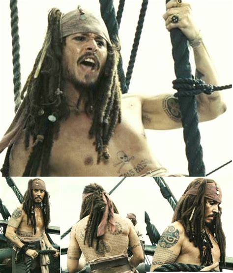 Jack Sparrow Tattoos Johnny Depp Johnny Jack Sparrow