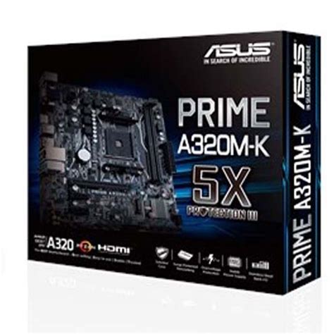 Motherboard Asus Prime A320m K Amd Am4 Rony Computer