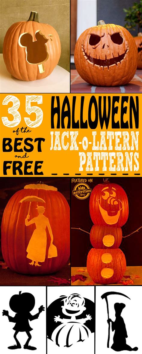 35 Of The Best Jack O Lantern Patterns