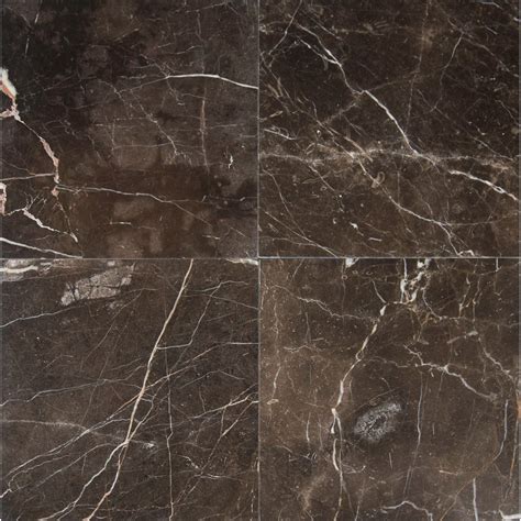Frontier Brown 12x12 Polished Marble Floor And Wall Tile Floor Tiles Usa