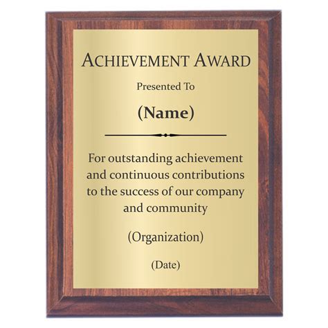 Achievement Awards Achievement Plaques Awards2you