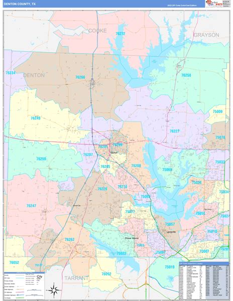 Denton County Zip Code Map Shina Dorolisa