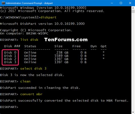 Convert Gpt Disk To Mbr Disk In Windows Tutorials