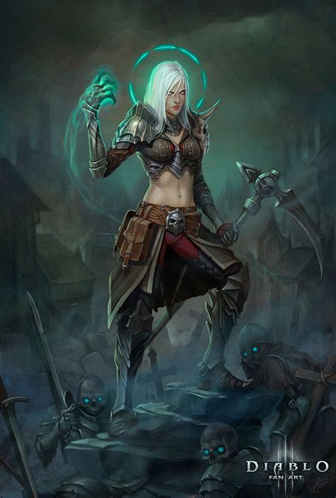 Necromancer By Baklaher On Deviantart Gothic Fantasy Art Fantasy