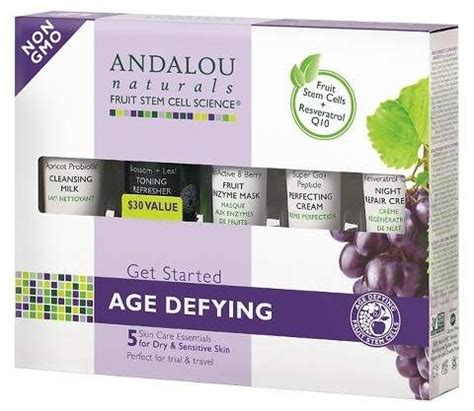 Andalou Naturals Get Started Age Defying Kit Skin Care Essentials