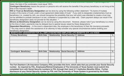 Insurance needs of benjamin and wanda glezerman for the period of approximately twenty years prior to benjamin glezerman's death. Dearborn National Life Insurance Claim Form - Form ...