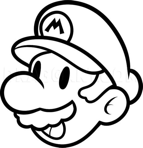 how to draw mario easy step by step drawing guide by dawn how to draw mario easy drawings