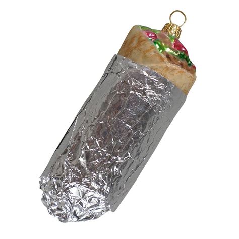 Burrito Christmas Ornament Popsugar Food