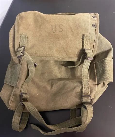 Vietnam War Us Army Field Gear Combat M56 M1956 M 1956 Butt Pack