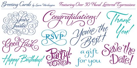 Greeting Cards Fonts