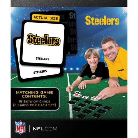 Pittsburgh Steelers Nfl Matching Game Ebay