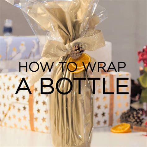 How To Wrap A Bottle Perfectly For Christmas Wine T Wrapping Wine Bottles T Wrap