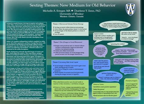 Qualitative Data And Research Posters Michelle A Krieger Life Plan Template Day Planner