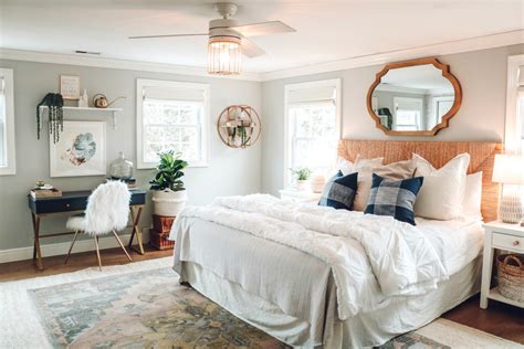 Master Bedroom Makeover With Home Office Nesting With Grace