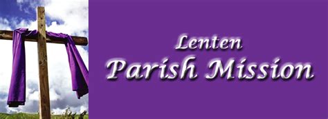 Lenten Parish Mission