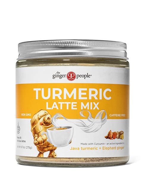 Turmeric Latte Mix Us The Ginger People