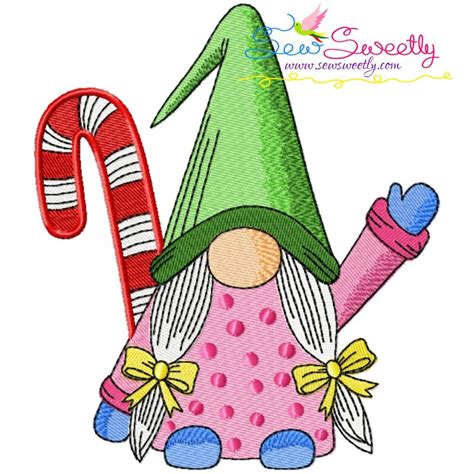 Christmas Gnomes Embroidery Design Pattern Bundle