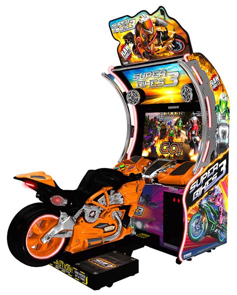 Super Bikes 3 Motorcycle Arcade Racing Video Amusement Arcade Game