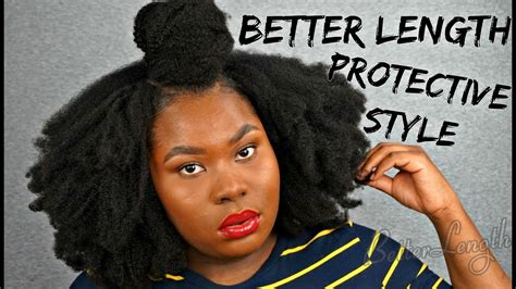 How To Do A Winter Protective Hairstyle With Clip Ins Betterlength Hair
