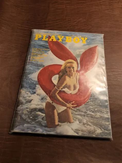 Playboy Magazine August Playmate Linda Summers Th Birthday