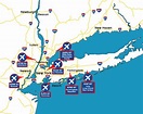 New York City Airports Map | Dibandingkan