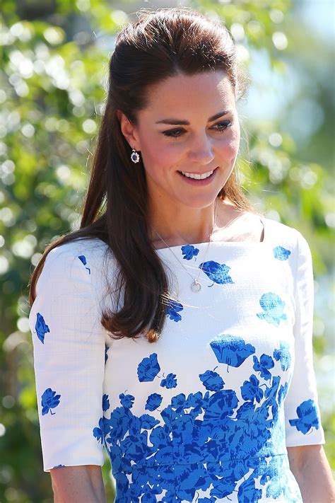 Kate Middleton In Australia Kate Middletons Coif Even Looks Good In