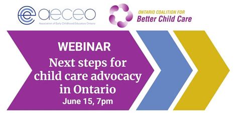 Webinar Next Steps For Child Care Advocacy In Ontario Association Of