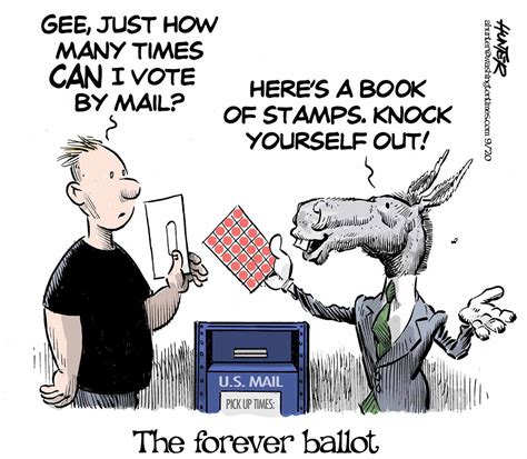 Political Cartoons Campaigns And Elections The Forever Ballot