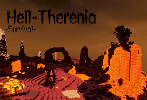 Hell Therenia Custom Terrain Minecraft Map