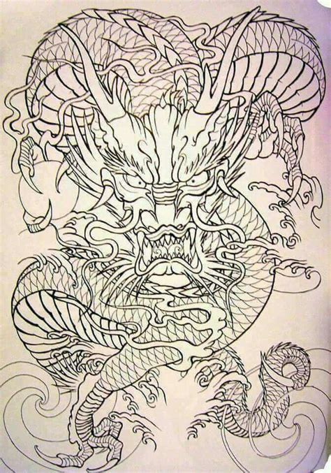 tattoo rồng kín lưng dragon tattoo art japanese dragon tattoos dragon tattoo colour