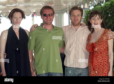 Tilda Swinton David Mckenzie Ewan Mcgregor And Emily Mortimer Cannes Film Festival Cannes France