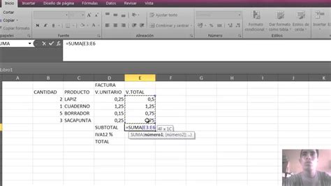 Crear Una Factura En Excel Pocos Pasos Facil 2010 2013tutorial