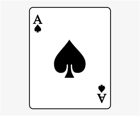 Ace Playing Card Png Vlrengbr