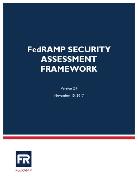 Fedramp Security Assessment Framework Pdf Security Technology