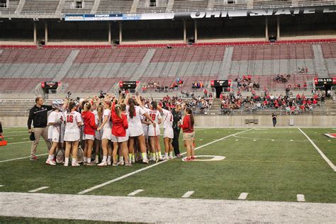 Womens Lacrosse Ohio State Slips Up In Second Half To Fall 18 10 To