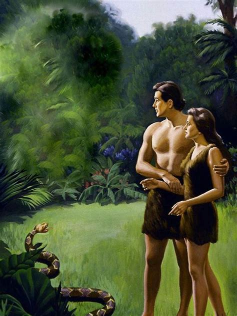Adam And Eve And The Serpent Adam And Eve Bible Pictures Bible