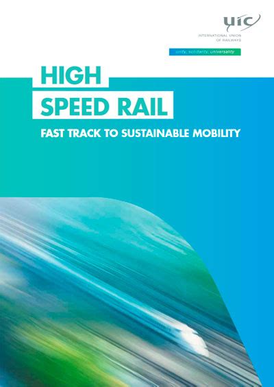 High Speed Uic International Union Of Railways