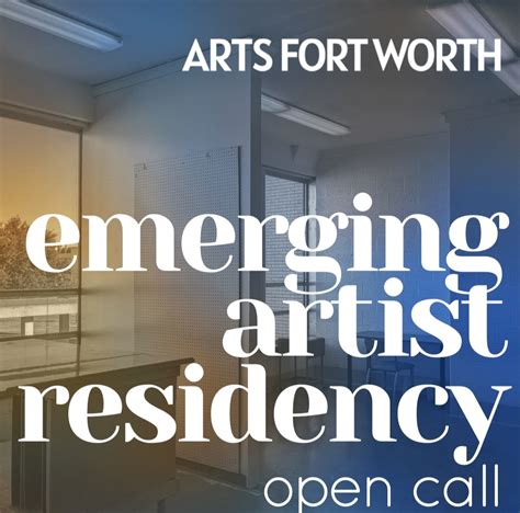 2023 Arts Forth Worth Emerging Artist Residency Program Artandseek