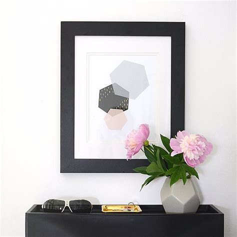 14 Free Printables For Your Gallery Wall Geometric Art Printable