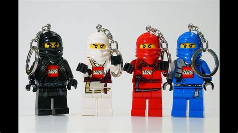 Lego Ninjago Keychain 레고 닌자고 열쇠고리 4종 제이쟌카이콜 Youtube