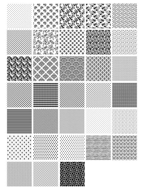 Black Pattern Overlays By Digital Curio Thehungryjpeg
