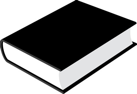 Libro Chiuso Nero Grafica Vettoriale Gratuita Su Pixabay Pixabay